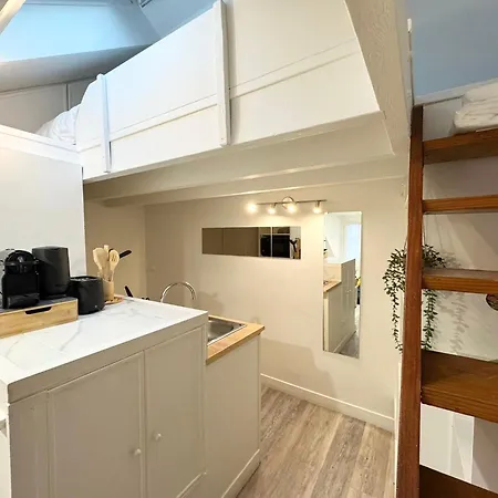 Cosy Loft Duplex For Couples - Great Location פריז